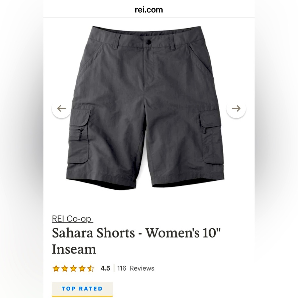 REI Sahara Bermuda Shorts
